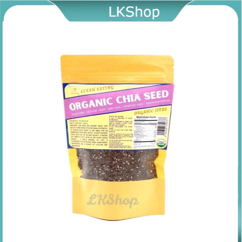 Organic Black Chia Seed 200g Shopee Malaysia