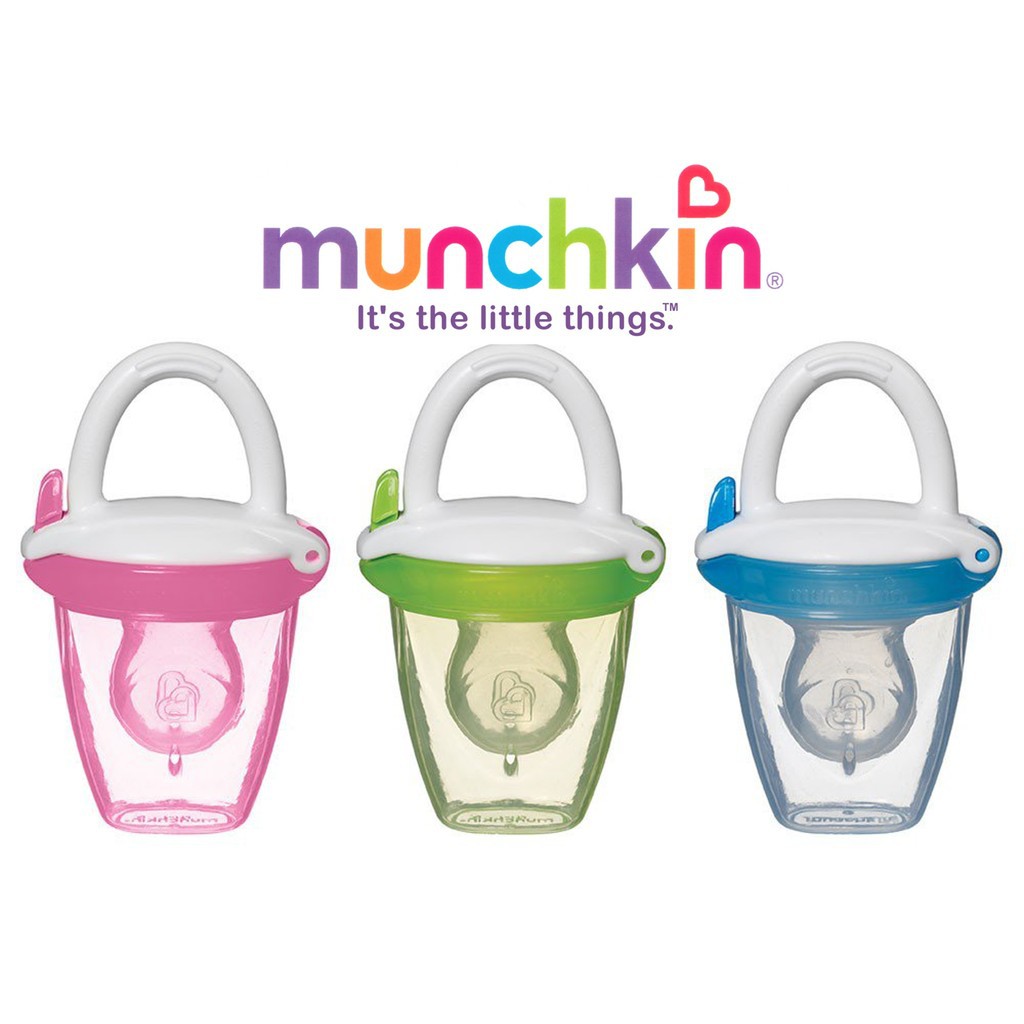 munchkin silicone baby food feeder