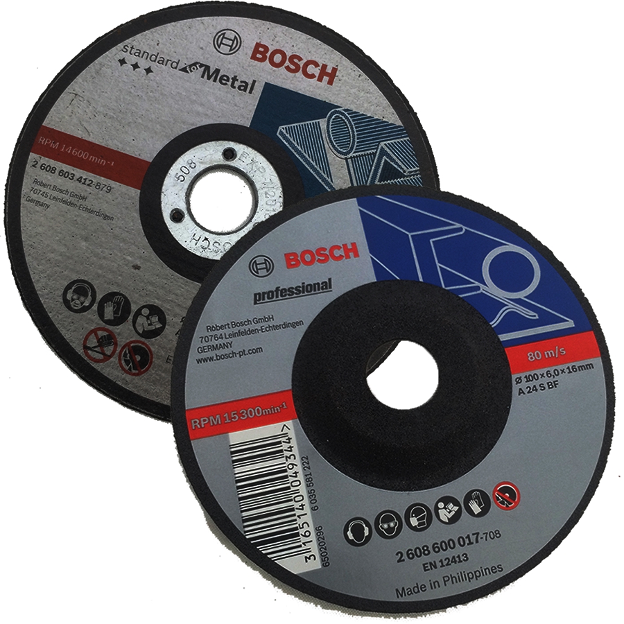 Bosch Cutting and Grinder Fiber Disc A60NBF A24SBF Shopee Malaysia