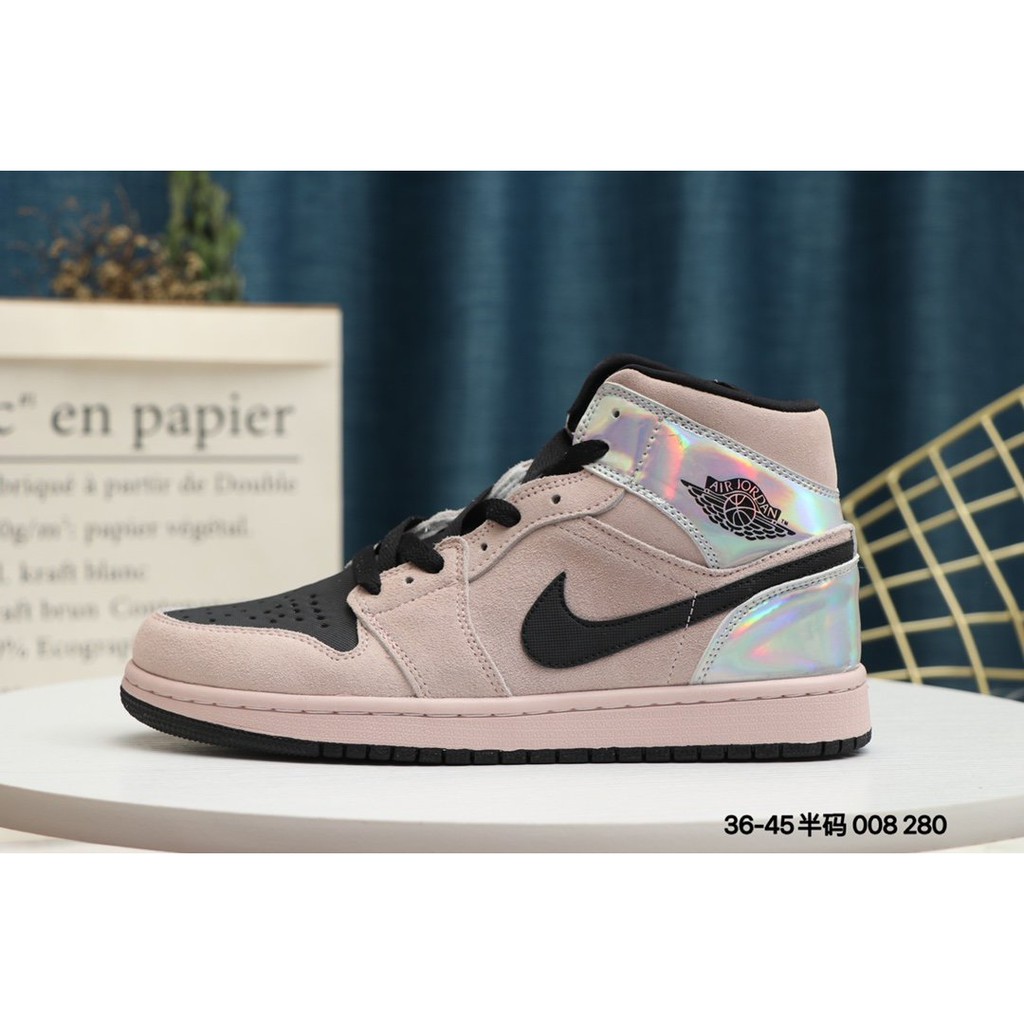 air jordan 1 mid chrome wings