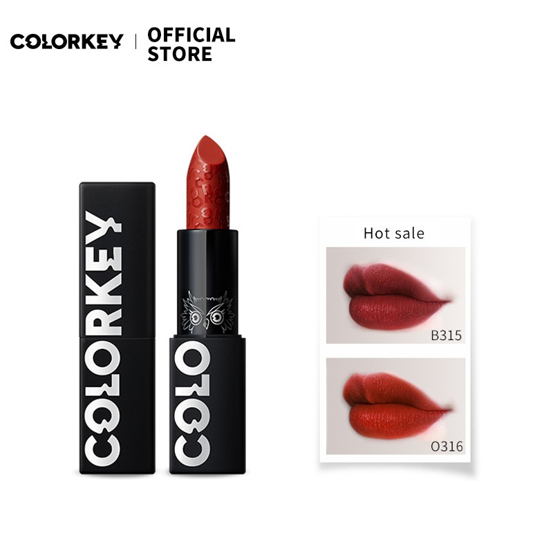 Colorkey Box Matte Lipstick Moisturizing Saturated Color