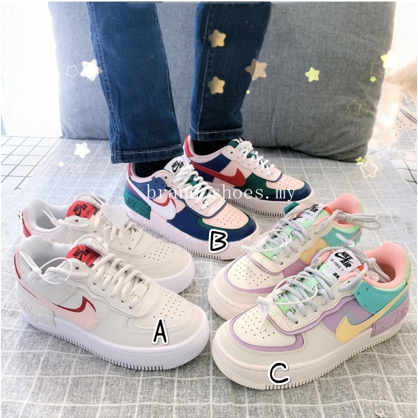 nike air force macaron stitching candy