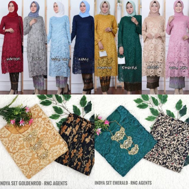  CRAZY SALE  BAJU  RAYA  2019  KEBAYA KURUNG LACE ANINDYA 