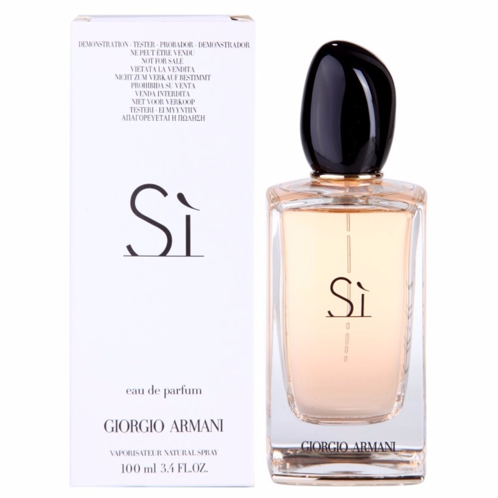 armani si tester 100 ml