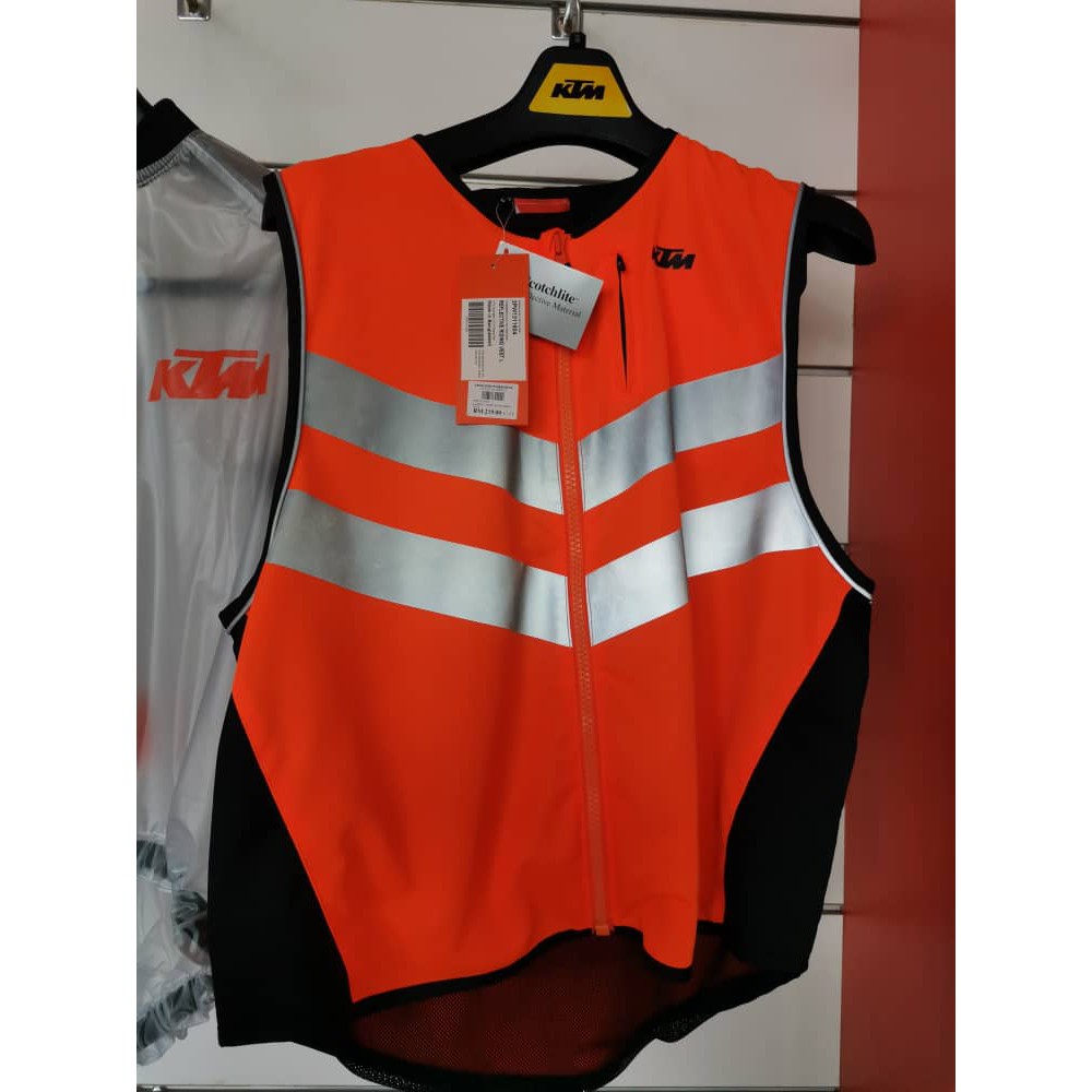 (KTM Series) Reflective Riding Vest (L size) Shopee Malaysia