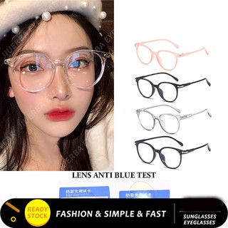 【ready Stock】anti Blue Eyeglasses Korean Fashion Candy Color Frame Eyeglasses Women/men 15959