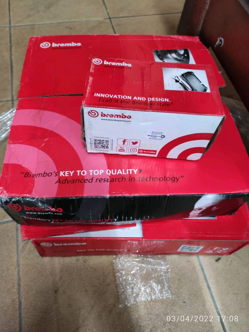 BREMBO TOYOTA HILUX REVO GUN125, GUN126 (2015~2021) FRONT (FW) (DEPAN)100%  ORIGINAL BREMBO DISC PLATE ROTOR | Shopee Malaysia