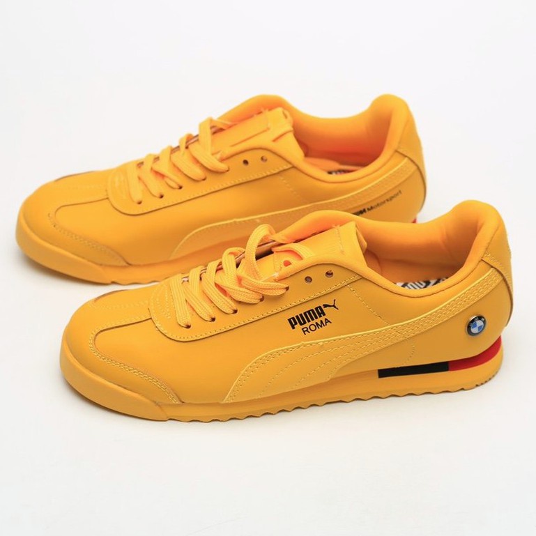 puma roma bmw yellow