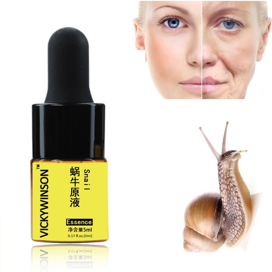 Hyaluronic Acid Face Serum Moisturizing Anti Aging Snail Essence Pore Minimizer Acne Treatment Serum Facial Skincare