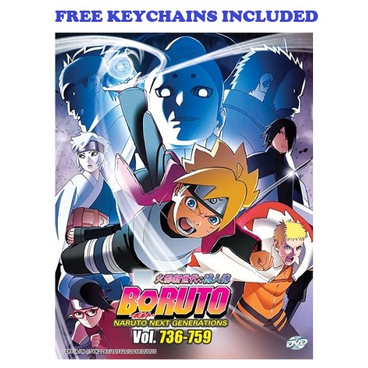 Boruto The Next Generation  Box 26 Anime DVD + FREE Keychains |  Shopee Malaysia