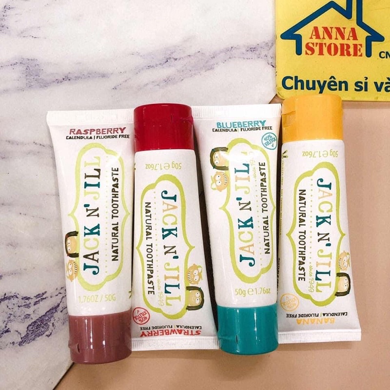 JACK & JILL TOOTHCARE (For babies from 6m+)