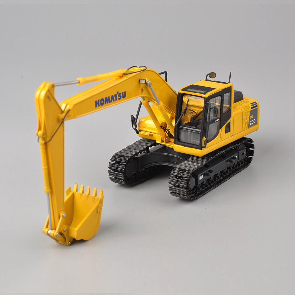 Construction Equipment 1 50 Scale Diecast Metal Model Komatsu Pc0 Excavator Toys Hobbies