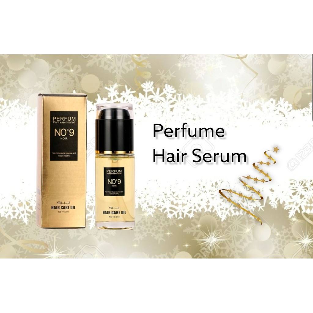 Siluj NO°9 Perfume Essential Hair Oil 60ml Shopee Malaysia