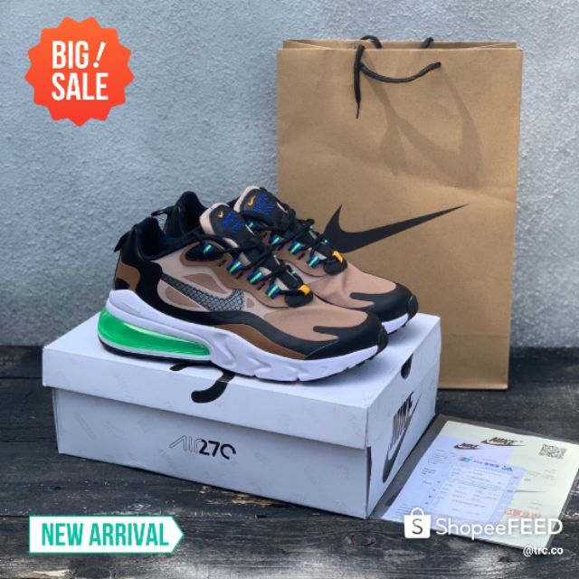 air max 270 react sepia stone