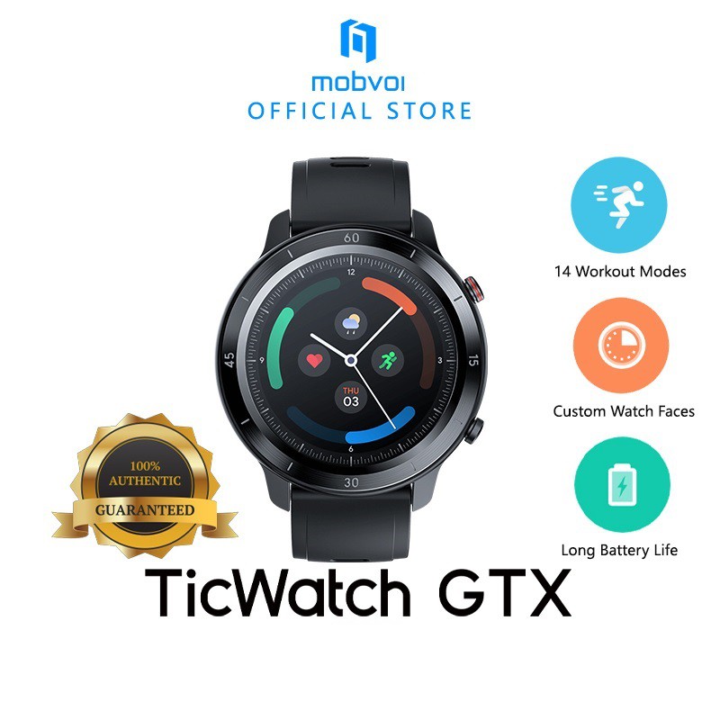 ticwatch gtx fitness smartwatch