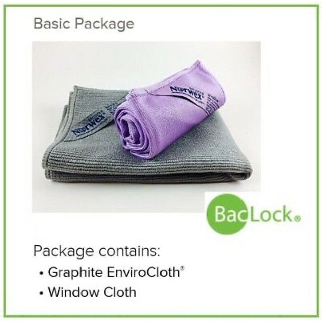 Norwex Enviro Cloth & Window Cloth Basic Package Ready Stock Shopee Malaysia