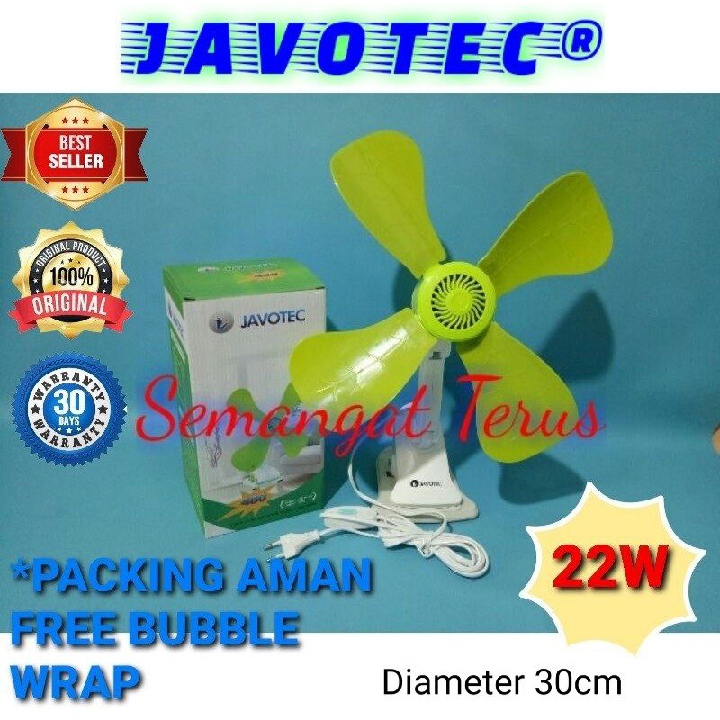 Javotec jv-480 22watt Mini Clip-on fan/ 3 Function 22 Watt (Wall, Sitting, Clamp) Mini fan/ Wall fan/ Standing Table