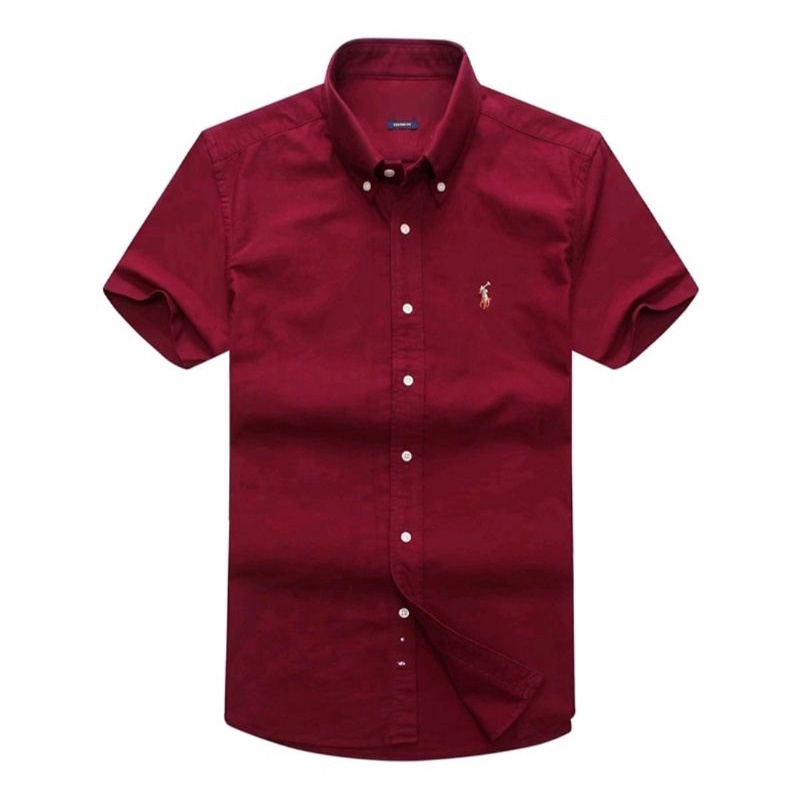 แฟชั่นใหม่สำหรับผู้ชายเสื้อผ้าออกซ์ฟอร์ดแขนสั้นขาย