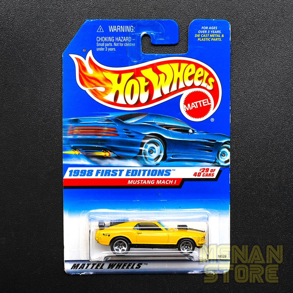 hot wheels 1998 first editions mustang mach 1