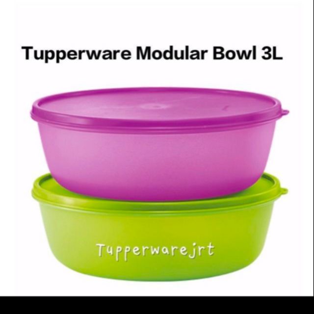 Tupperware Modular Bowl 3L (2 pcs)