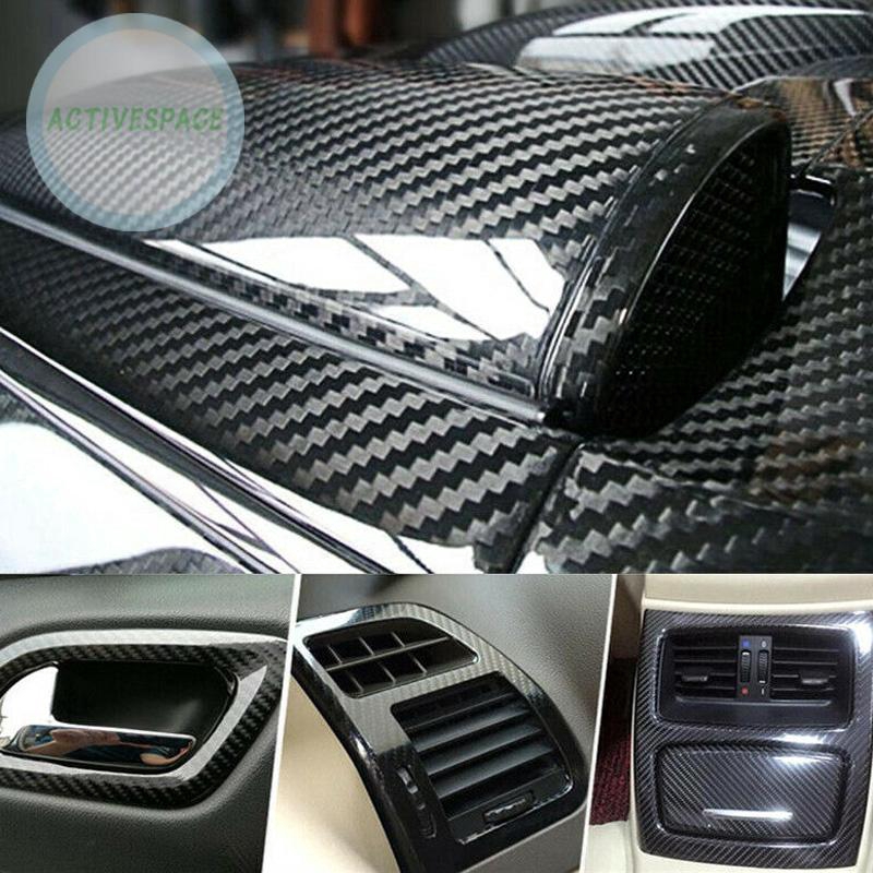 Car Sticker Parts Carbon Fiber Vinyl Wrapping AntiUV