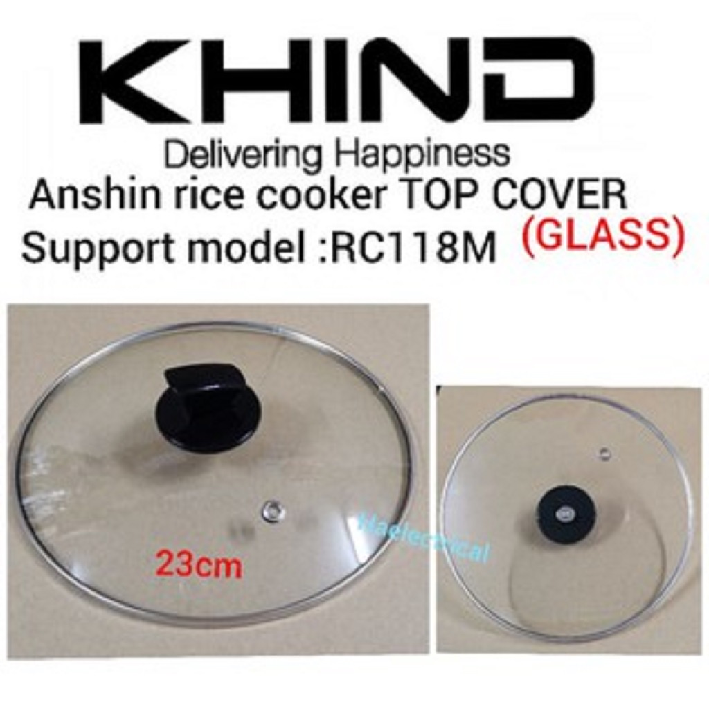 rice cooker COVER khind anshin RC118M(glass) Shopee Malaysia
