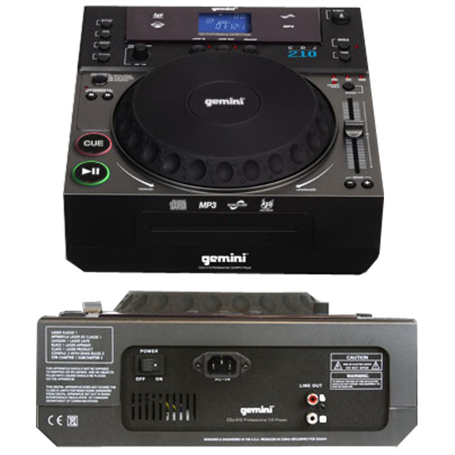 Gemini DJ機材 CDJ-210 CDプレイヤー - 器材