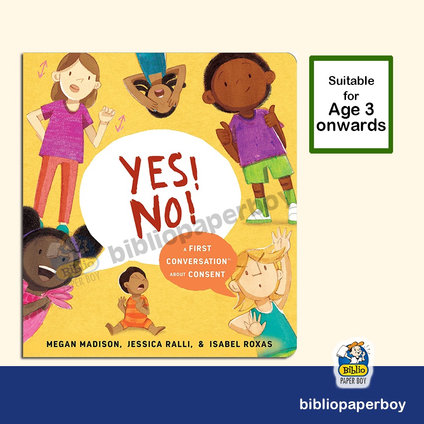 Yes! No! A First Conversation about Consent (Board Book) | Shopee Malaysia