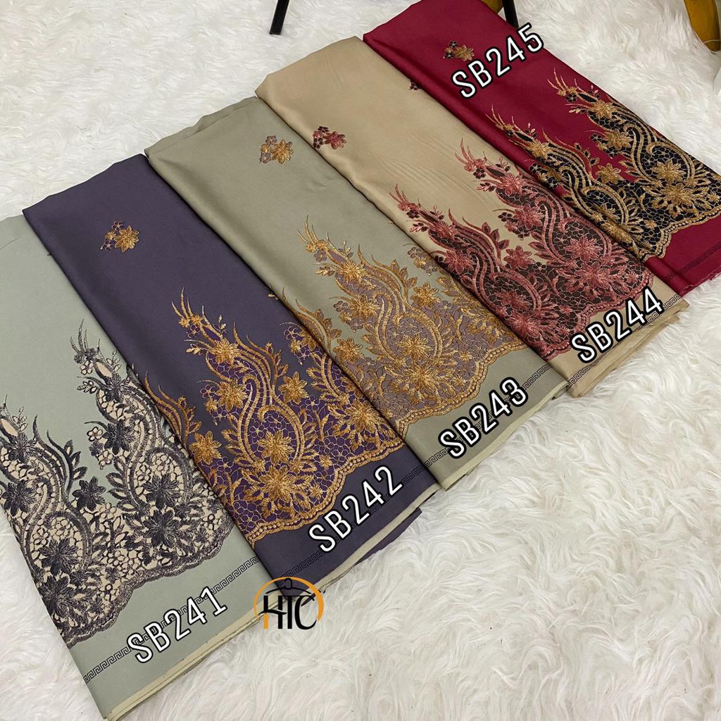 Lace Print SB Line Dubai 45 0 5 Meters SB241 245 Kain Lace Print SB Line Dubai 45 0 5 Meters SB241 245 Kain