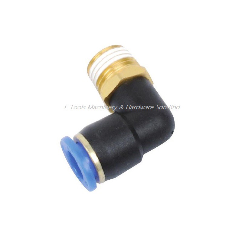 AIRTAC / BLCH PL8 ( 8MM ) STRAIGHT MALE CONNECTOR PUSHPULL FITTING