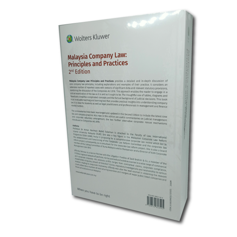 Malaysia Company Law: Principles And Practices, 2nd Edition