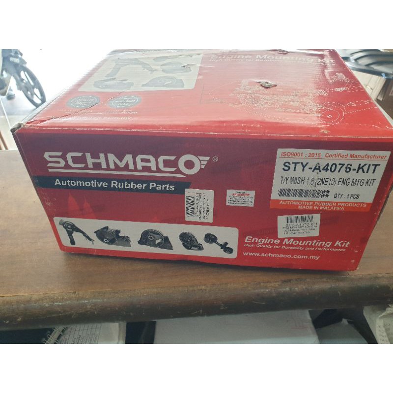 SCHMACO SET ENGINE MOUNTING TOYOTA TOYOTA WISH ZNE10 WISH 1 8CC 