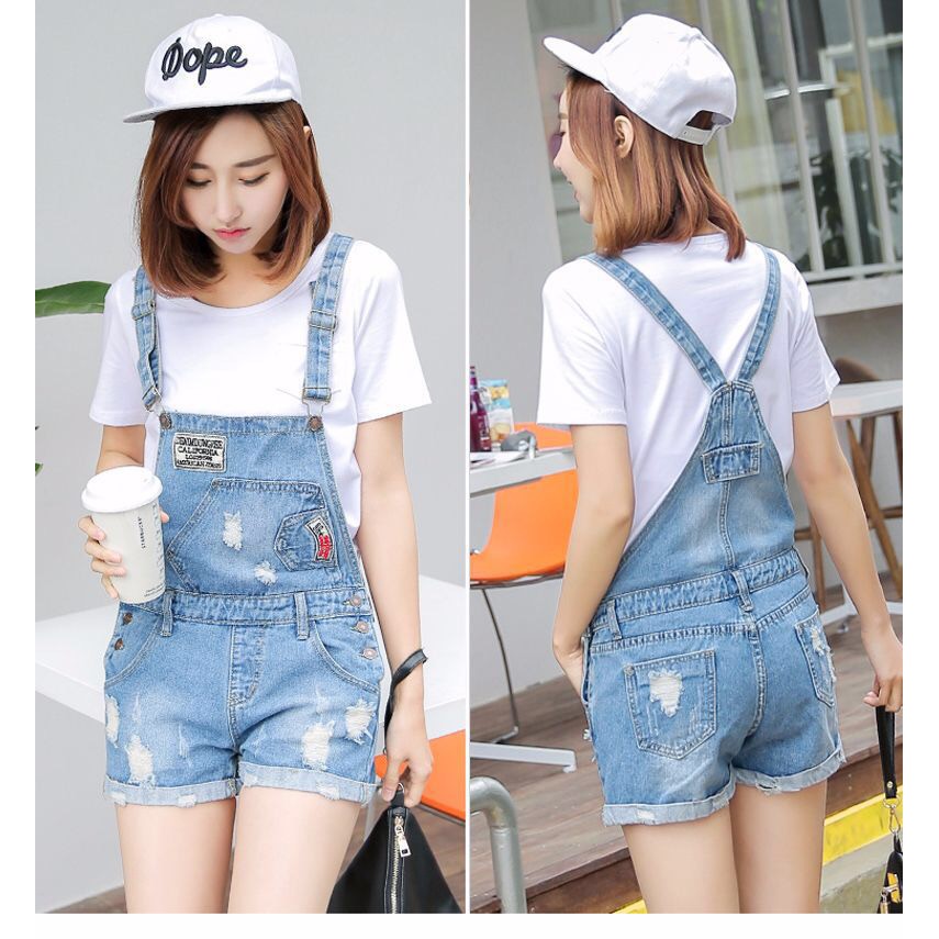 jumpsuit jeans short