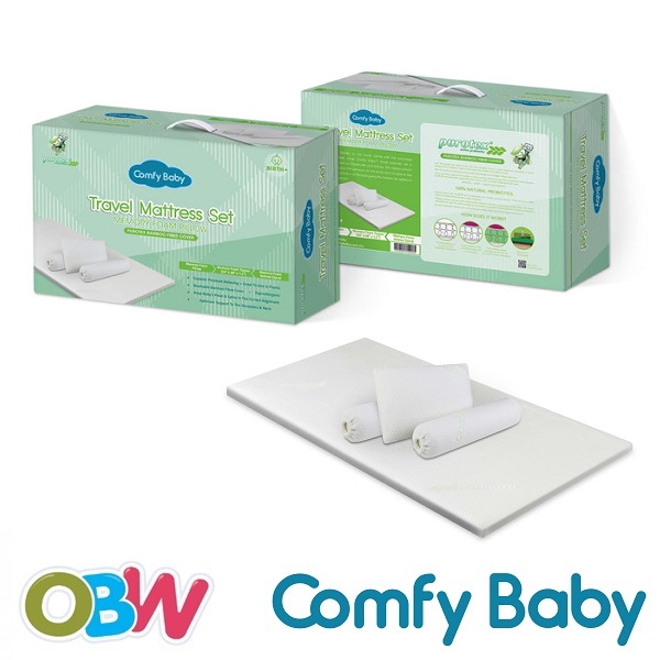 comfy baby travel mattress set