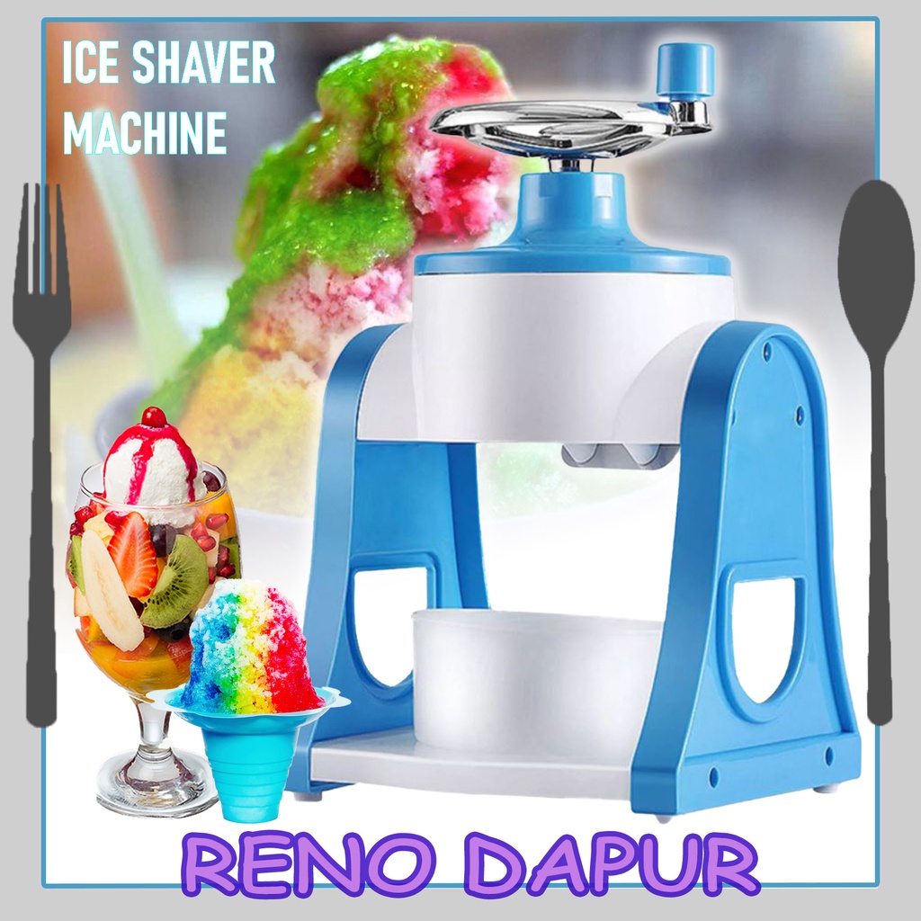 ICE SHAVER MACHINE Ice Crusher Hand Ice Maker Crusher Ice Kacang ABC Cendol Ice Ice Blender Pengisar Ais Ice Grinder