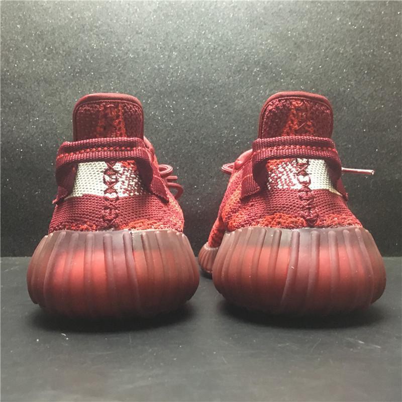 red wine zebra yeezy