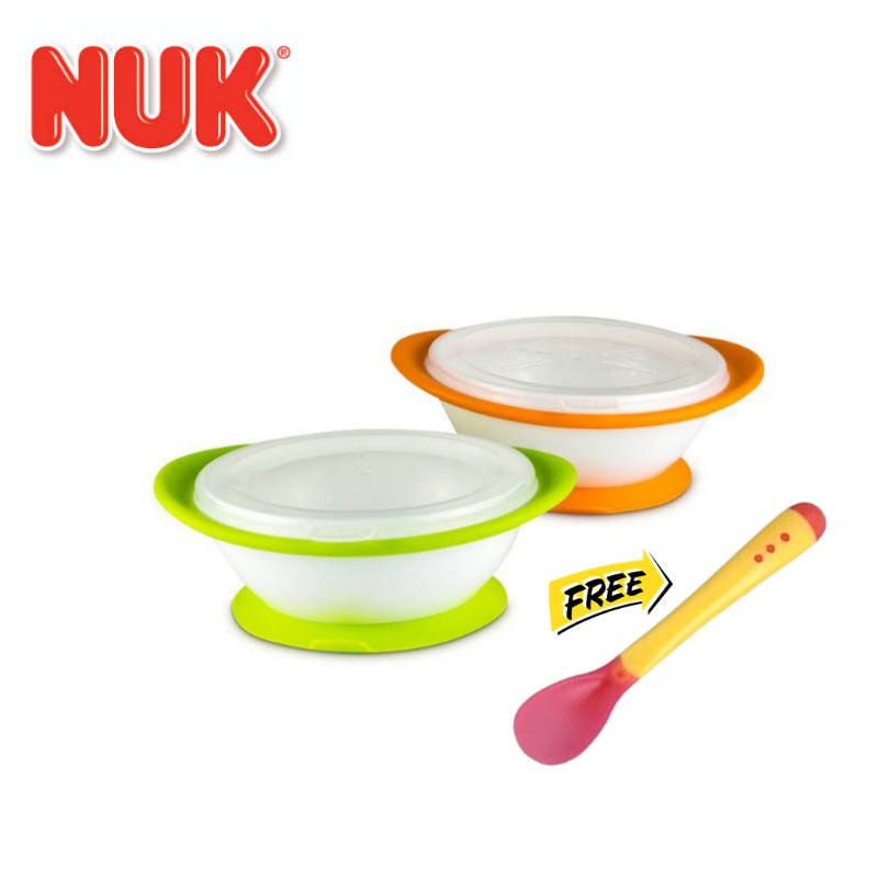 NUK REST TABLEWARE SET (6M+) EASY SPOONS 1 PC/ PACK OR NO MESS