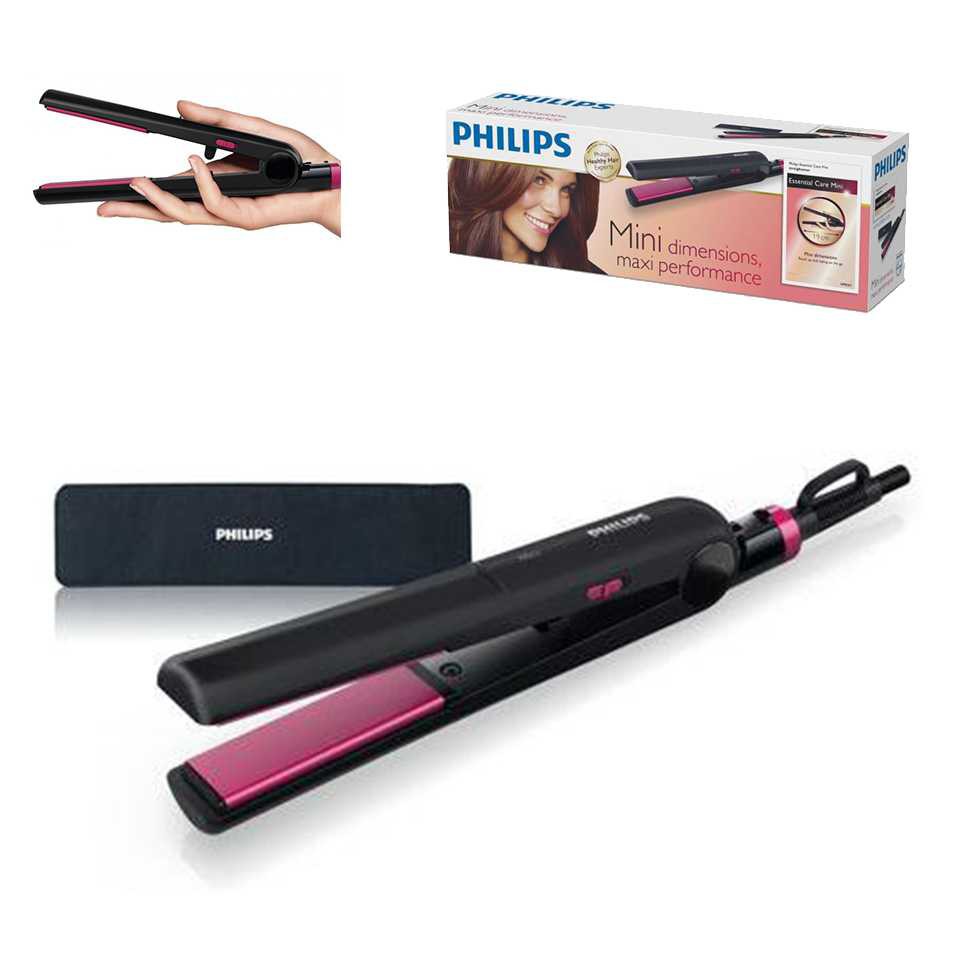 mini hair straightener philips