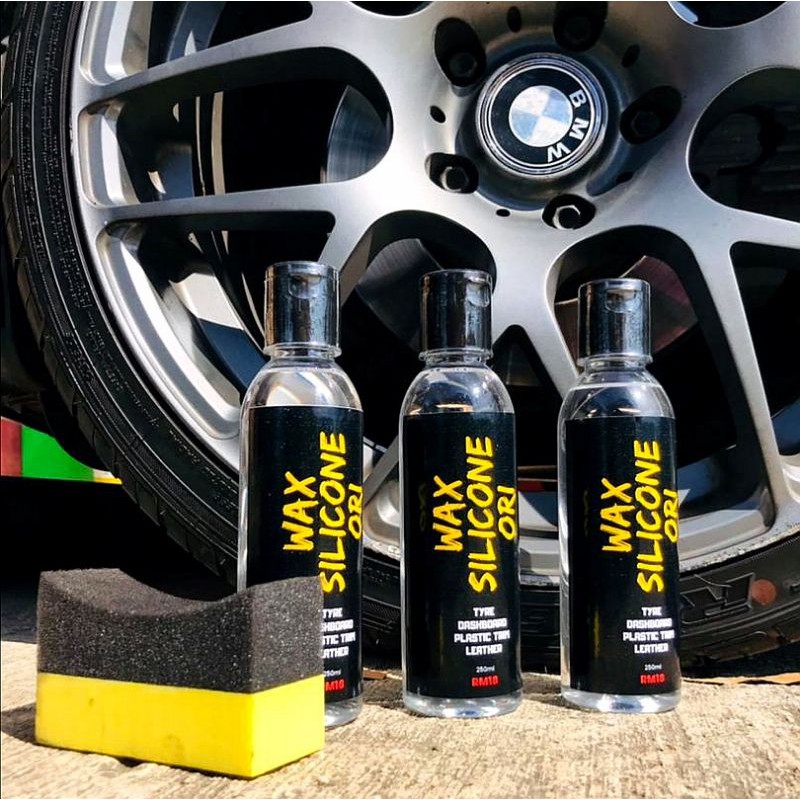 Wax Silicone Tyre 250ml Pengilat Tayar Wax Silicon Tayar Wax Silicone