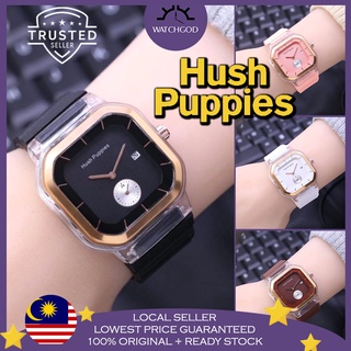[🔥WATCHGOD PROMO🔥] Hush Puppies Sport Chrono Rubber Date Women Ladies Watch Jam Tangan Wanita Perempuan