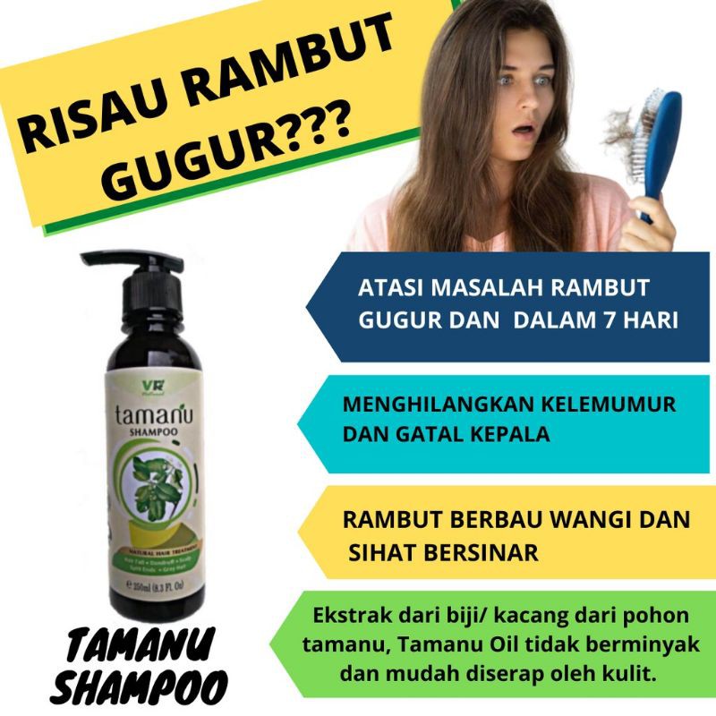 Kesan Seawal 7 Hari Rambut Dan Kulit Kepala Yang Sihat Shampoo Tamanu Shopee Malaysia