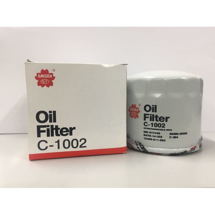 Sakura Oil Filter C 1002 Shopee Malaysia