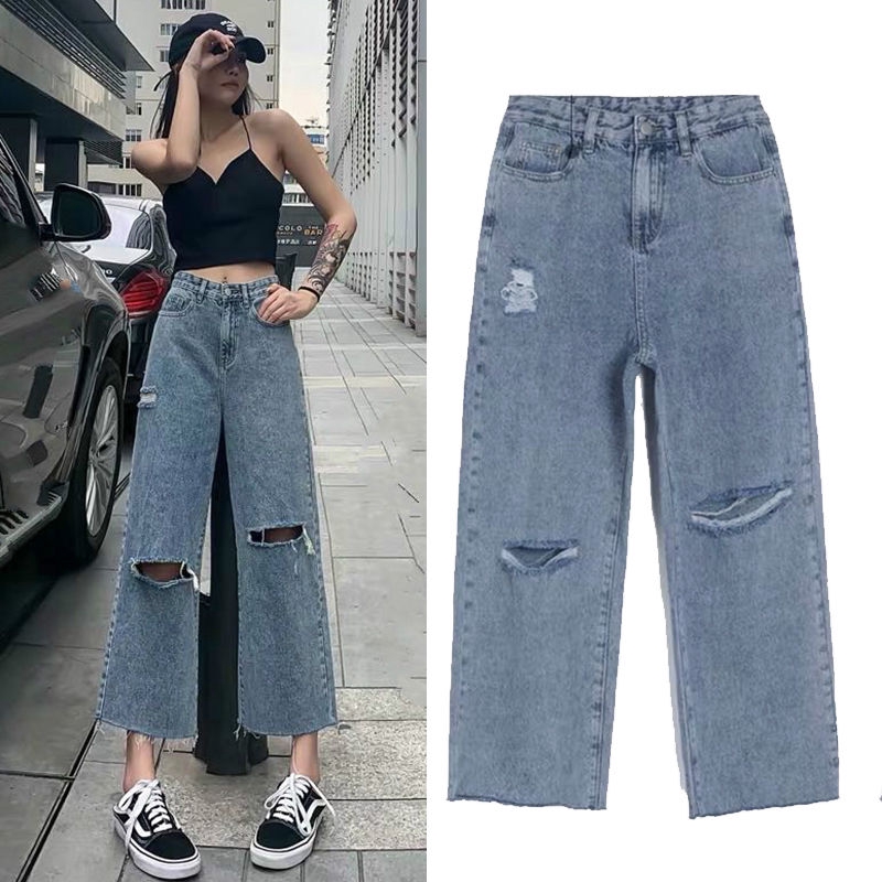 womens oversized jeans
