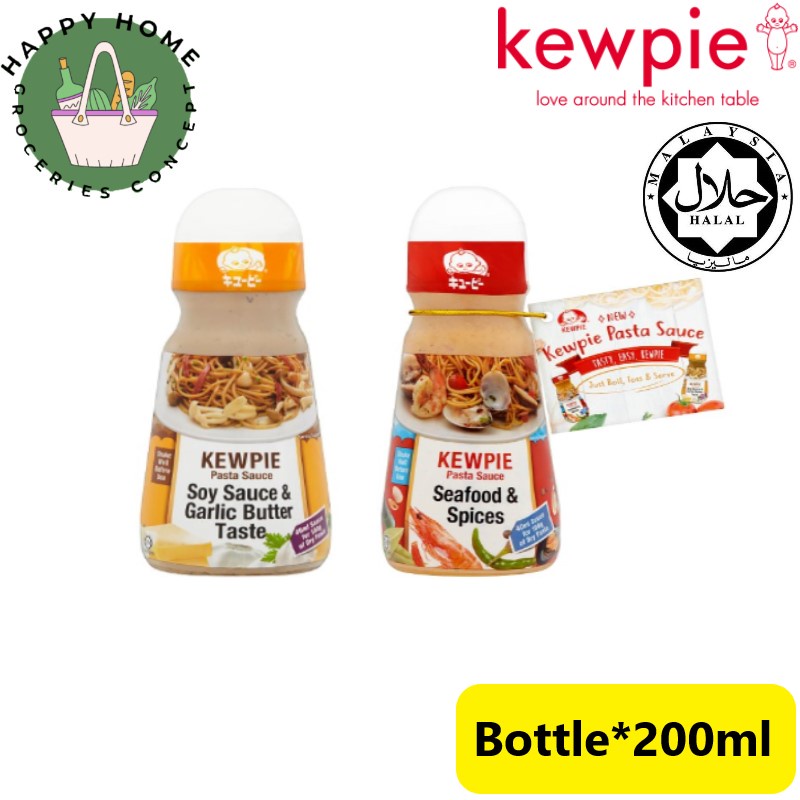 Kewpie Pasta Sauce Seafood & Spice Pasta Sauce / Soy Sauce & Butter