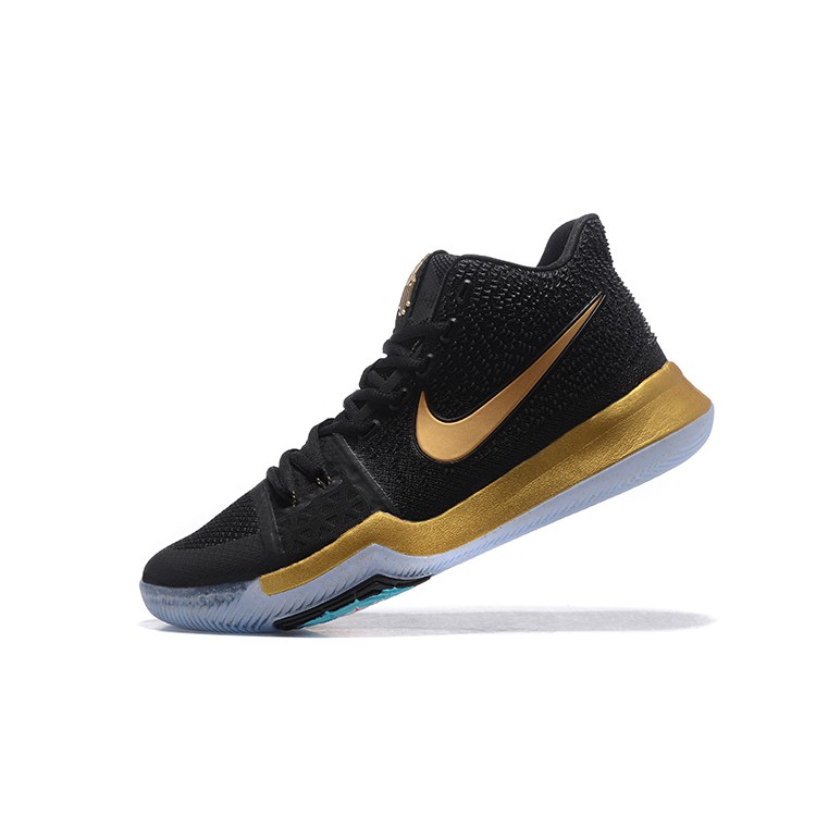 black and gold kyrie 3