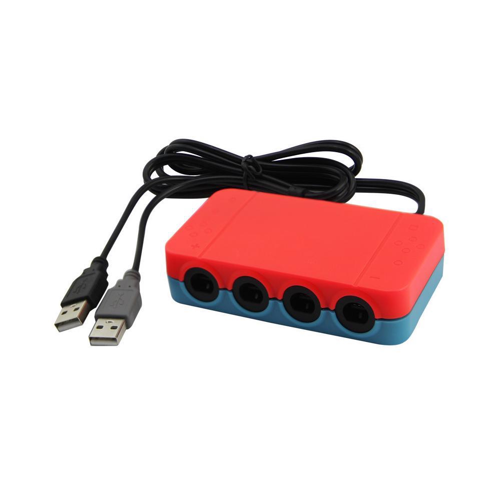 4 Ports Usb Gc Gamecube Controller Adapter Converter For Nintendo Switch Wii U Pc Usb 3 In 1gamecube Game Accessory Shopee Malaysia