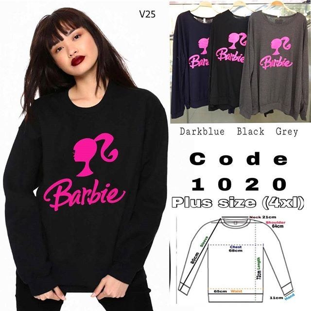 barbie plus size shirt