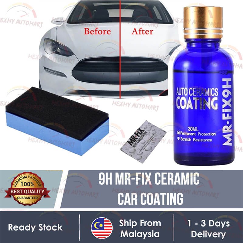[ORIGINAL] 9H Mr-Fix Super Ceramic Car Coating Liquid Ceramic Coat Car ...