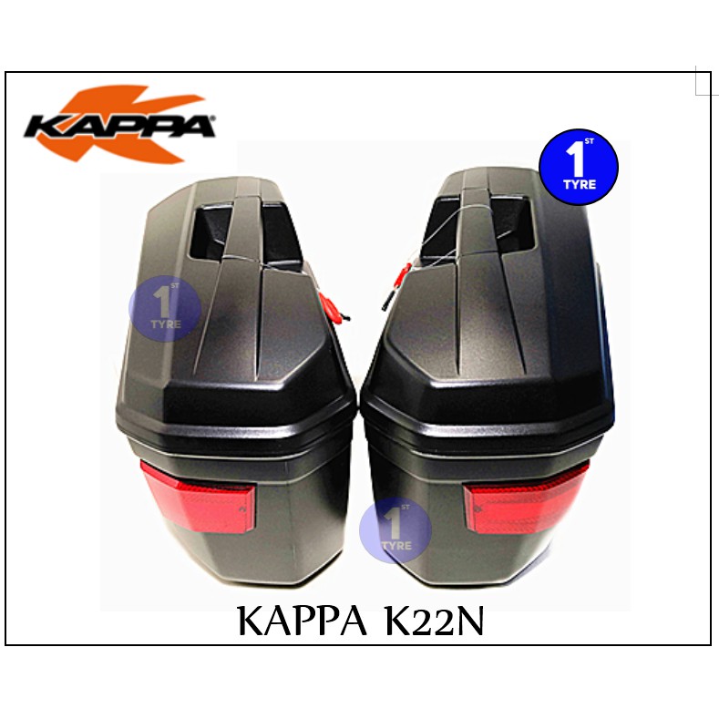 Collapse island Kenya KAPPA K22N SIDE BOX (LEFT & RIGHT) (RED REFLECTOR) (GIVI SIDE BOX E22N  22LTR) (GIVI) | Shopee Malaysia