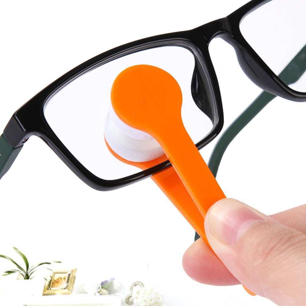 Sun Glasses Eyeglass Microfiber Spectacles Cleaner Brush Cleaning Tool 10pcs